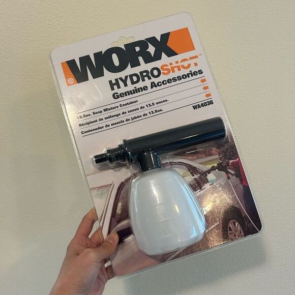 NWT 13.5 oz Soap Dispenser Attachment Bottle for Hydroshot Portable Power Cleane - Picture 2 of 9